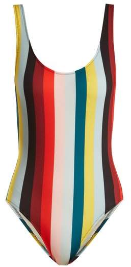 The Anne-Marie striped swimsuit