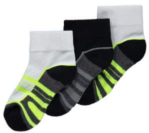 Cushion Sole Trainer Socks 3 Pack