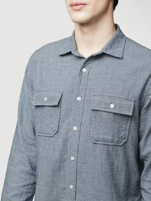 Frame Long Sleeve Double Flap Pocket Shirt Frame Long Sleeve Double Flap Pocket Shirt