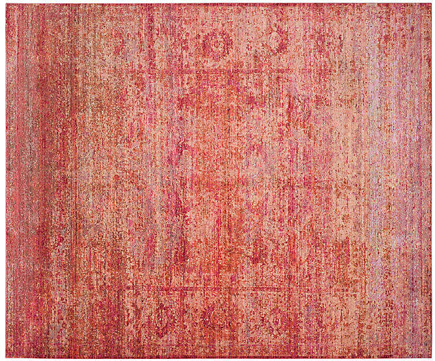 Nancy Overdyed Rug - Red/Gold - 4'x6'