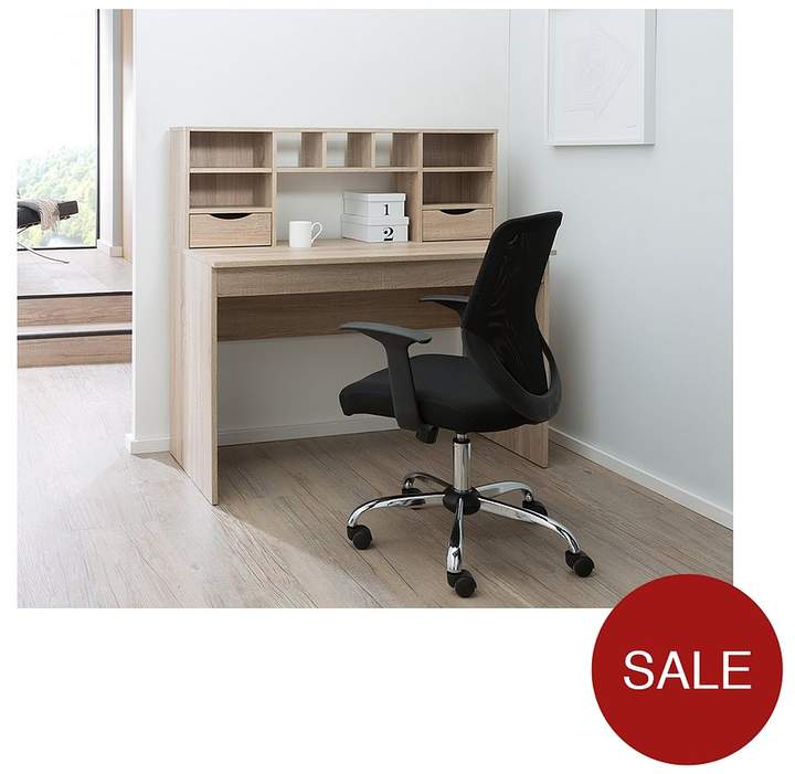 Albion Desk With Shelves And Drawers