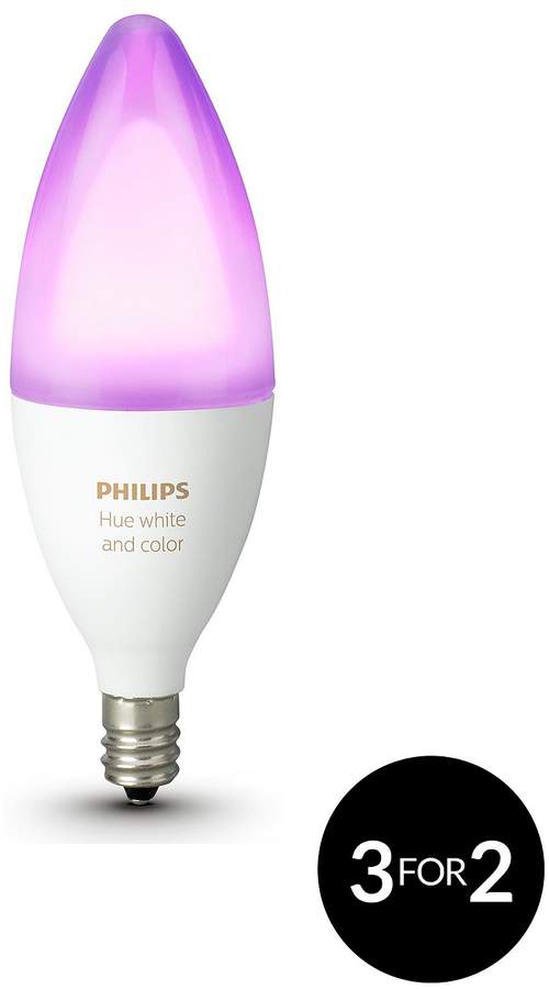 Hue White And Colour Ambiance E14 Single Lamp Bulb