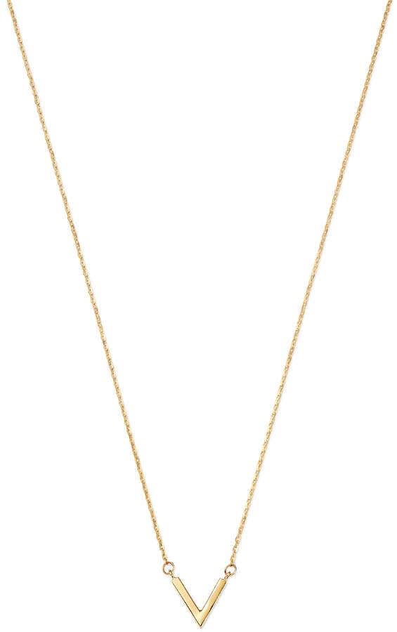 Moon & Meadow V Pendant Necklace in 14K Yellow Gold, 16 - 100% Exclusive