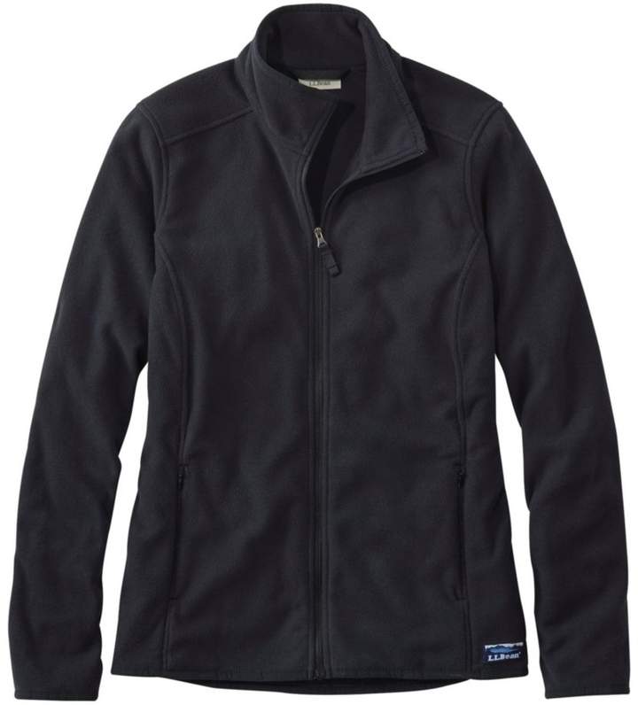 L.L.Bean Soft-Brushed Fitness Fleece Zip-Pocket Jacket