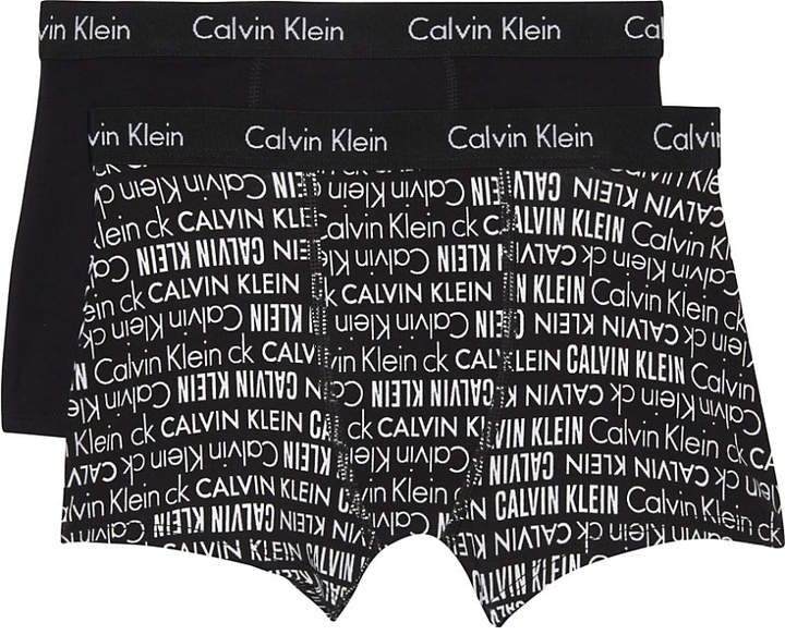Modern cotton trunk boxers pack of two