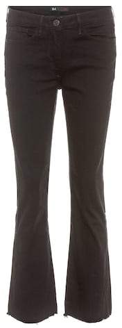 Jeans W25 Mid Rise Crop Baby Boot