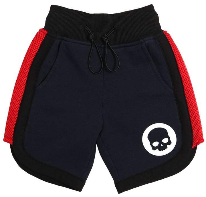 Hydrogen Kid Cotton Shorts W/ Mesh Inserts