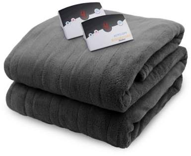 Biddeford Blankets® Micro Plush Heated Queen Blanket in Grey
