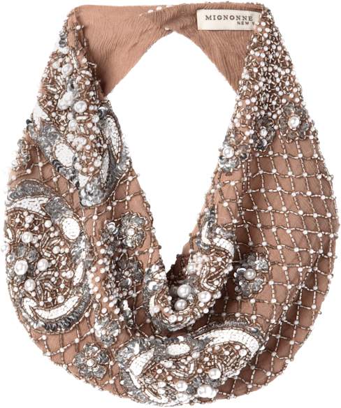Le Charlot Pearl Scarf Necklace