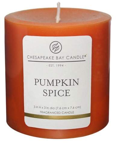 Chesapeake Bay Candle Pillar Candle - Pumpkin Spice - 3