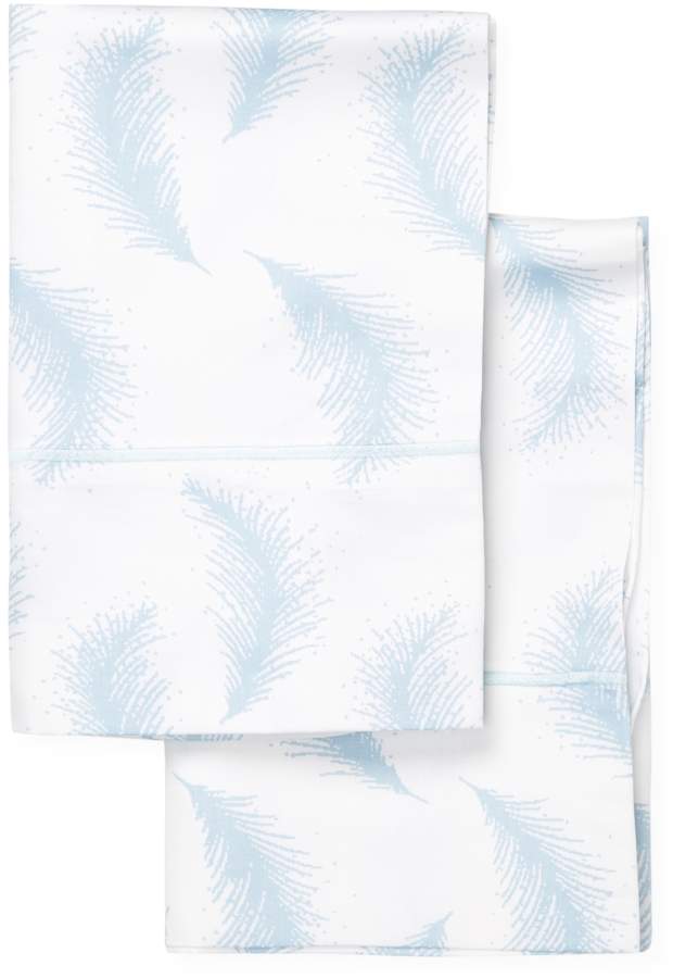 Floating Feather Cotton Pillowcases (Set of 2)