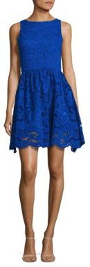 Ginger Lace Fit-&-Flare Dress