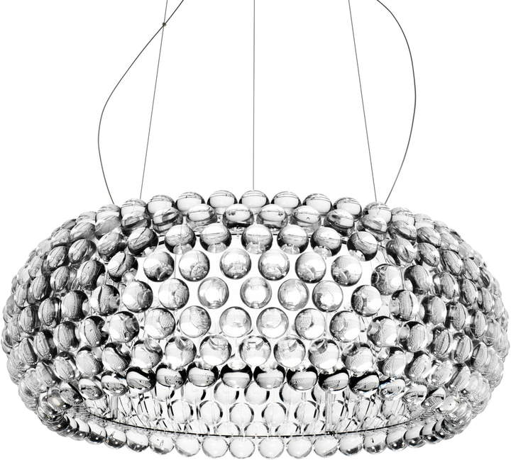 Caboche LED Pendelleuchte transparent, grande