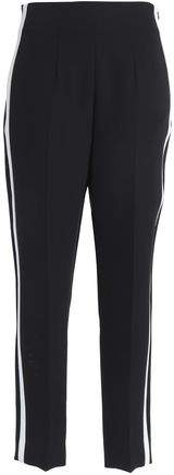 Elliot Striped Crepe Tapered Pants