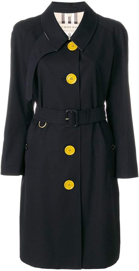 Trenchcoat mit langen Ärmeln