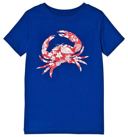 Blue Patterned Crab T-shirt