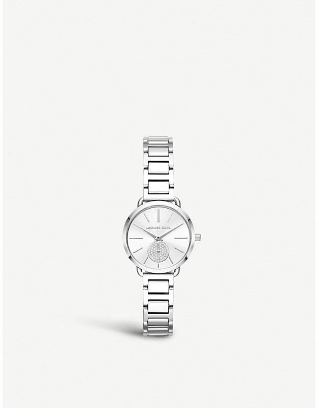 MK3837 Portia stainless steel watch