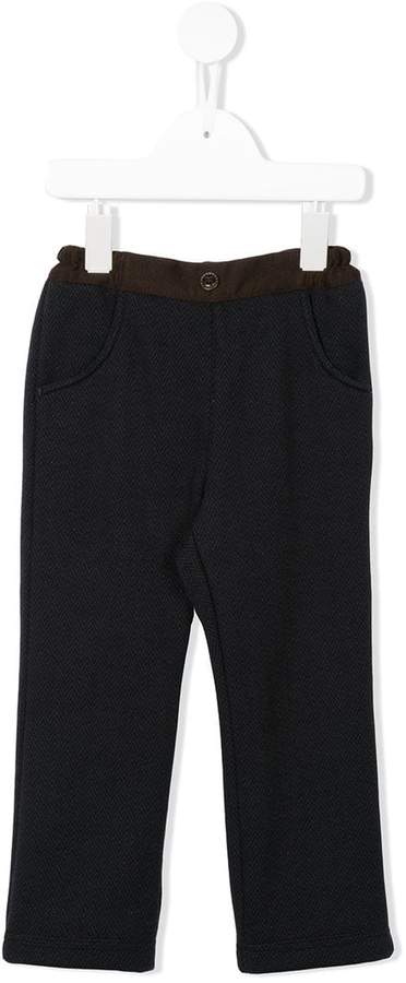 elasticated waist trousers