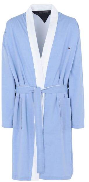 Towelling dressing gown