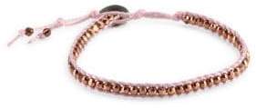 Rose Gold & Blush Cord Bracelet