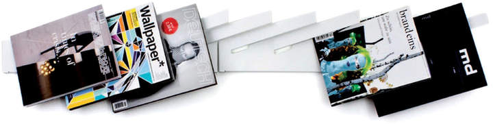 linea1 - mr Magazinhalter, weiß