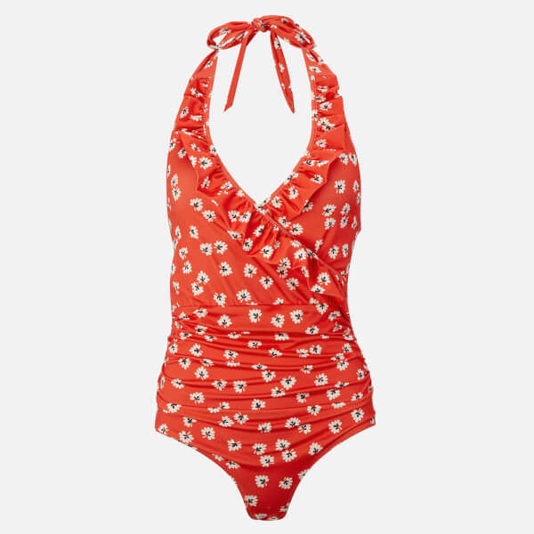 Women's Columbine Swimsuit Big Apple Red