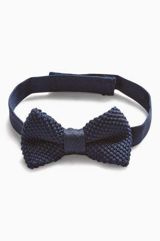 Boys Navy Bow Tie (3-16yrs) - Blue