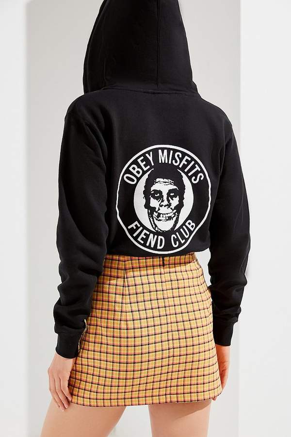 Misfits Zipper Hoodie Sweatshirt