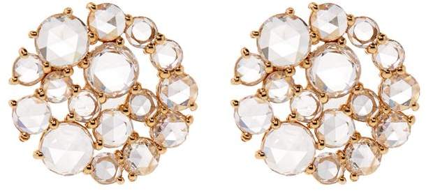 Diamond Cluster Earrings