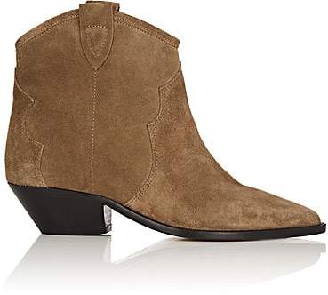 Isabel Marant Women's Dewina Suede Ankle Boots - Taupe