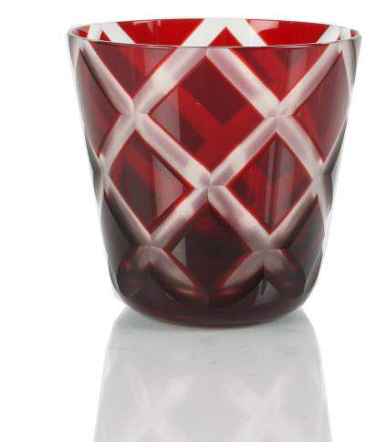 Rotter Glas Glas Karo, Rubin