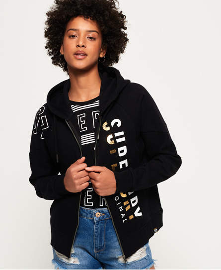SD Dimensional Panelled Zip Hoodie