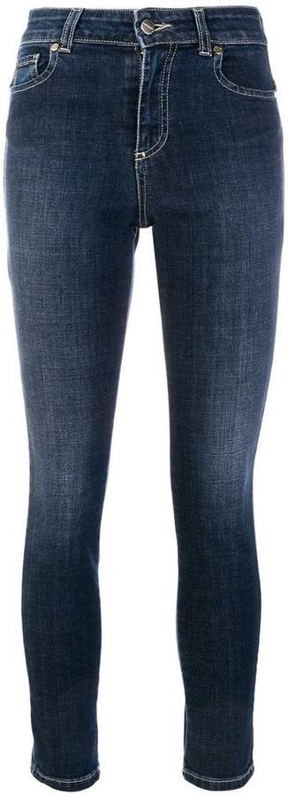 Taillenhohe Skinny-Jeans