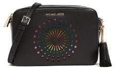 Michael Kors MICHAEL Ginny Med Camera Crossbody Bag - BLACK - STYLE