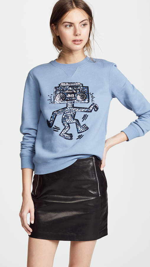 Coach 1941 x Keith Haring Embellished Sweatshirt