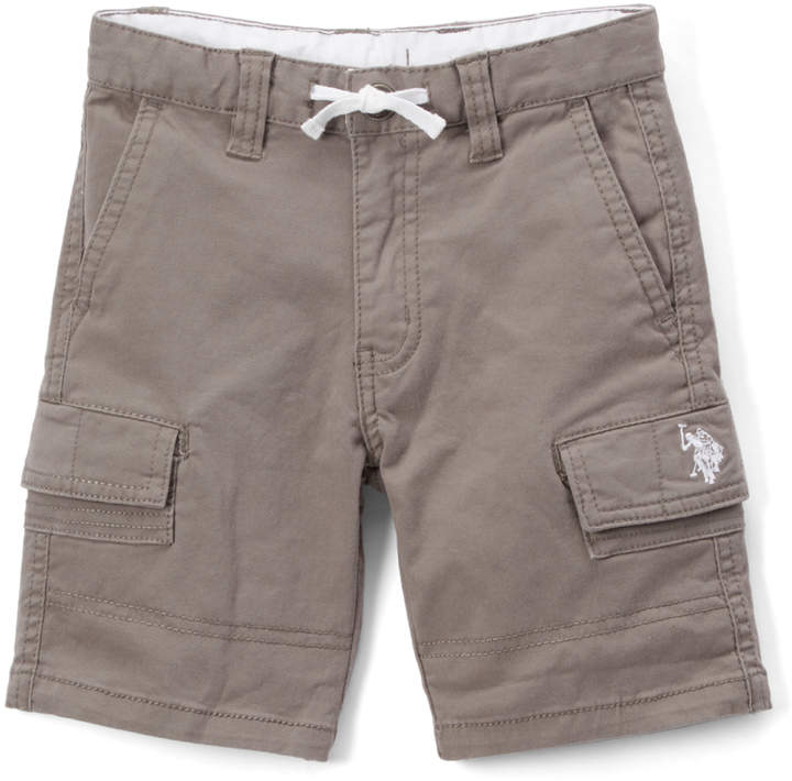 Charcoal Cargo Shorts - Toddler