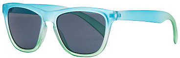 Children's Ombre Wayfarer Sunglasses, Blue/Green