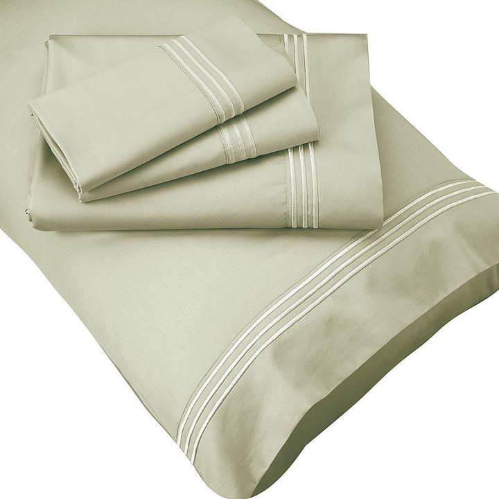 PureCare Luxurious SuperSoft SeaCell Sateen Set of 2 Pillowcases