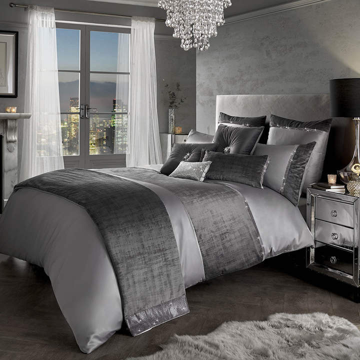 Kylie Minogue at Home - Saturn Duvet Cover - Grey - Double