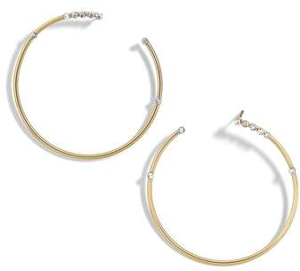 Crystal Hoop Earrings