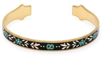 Icon Blooms Enamel Cuff