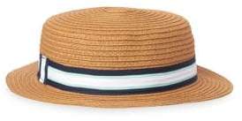 Baby's, Toddler's, Little Boy's & Boy's Straw Boater Hat
