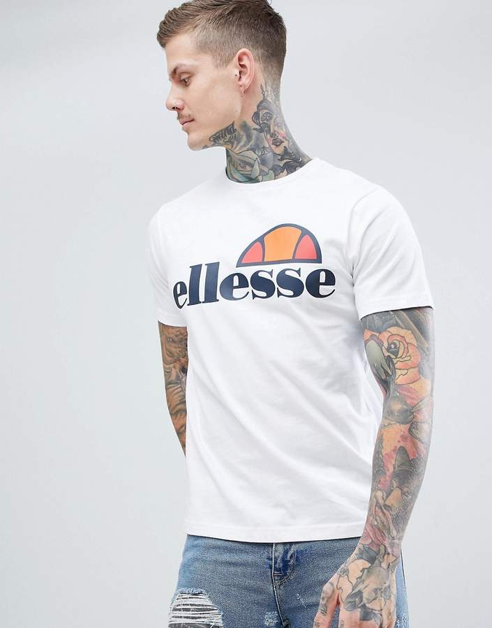 Ellesse T-Shirt With Classic Logo - ShopStyle.co.uk Men