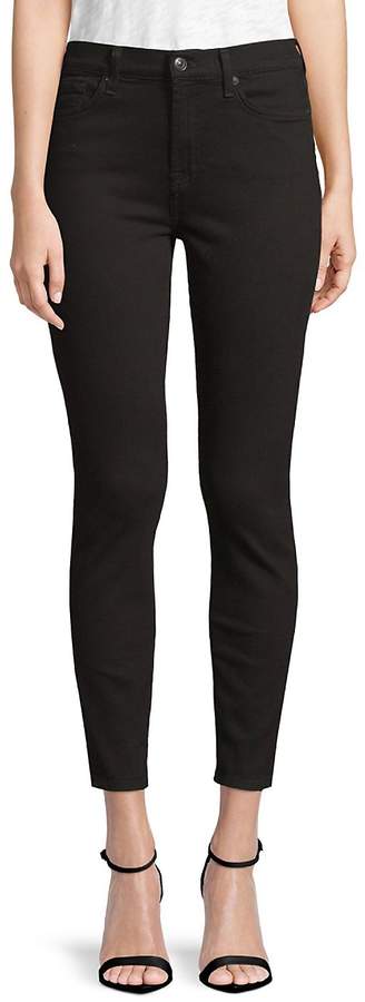 Women's Gwen High-Waist Ankle Jeans - Black, Size 30 (8-10)