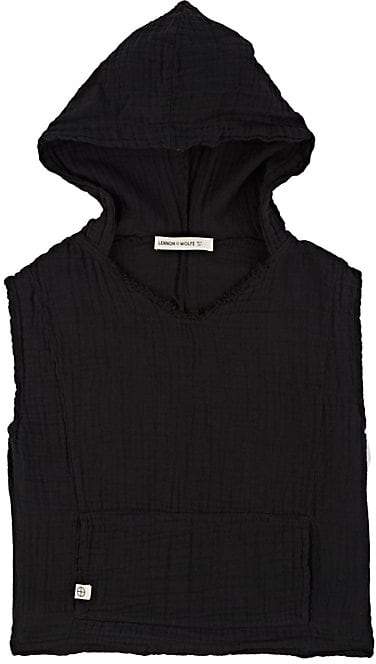 Lennon + Wolfe Kids' Cotton Sleeveless Hoodie