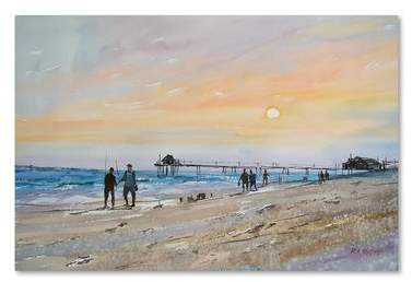 Wayfair Florida Sunset Canvas Print