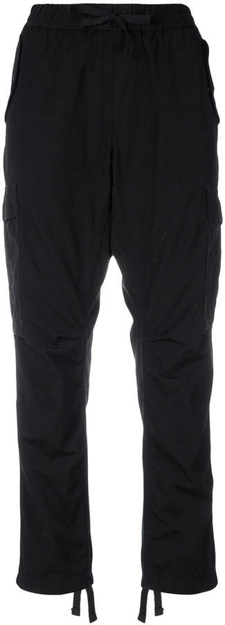 cropped track pants