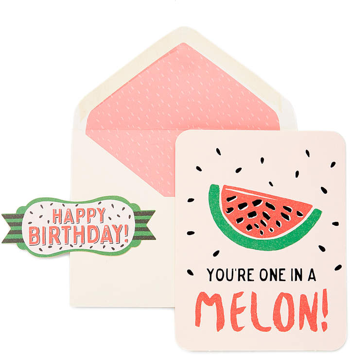 'One in A Melon' Greeting Card & Seal Set