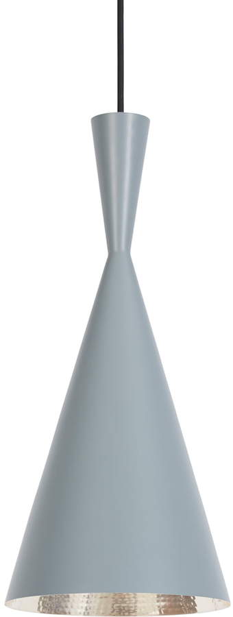 Tom Dixon - Beat Light Tall Pendelleuchte, Grau