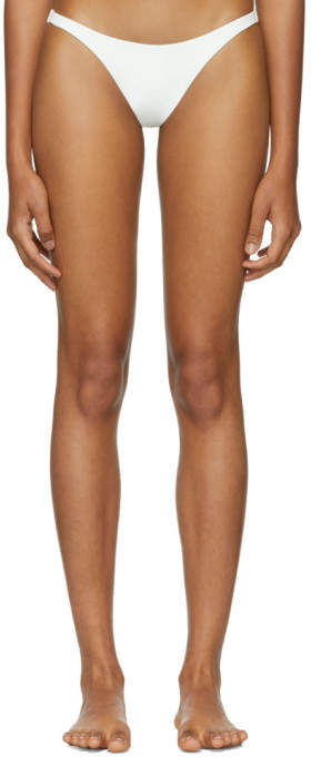 Her Line White Tri Bikini Briefs